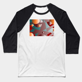 Modern abstract Baseball T-Shirt